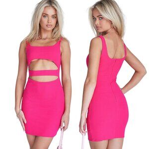 Princess Polly Runaway Pink Mini Dress (4)